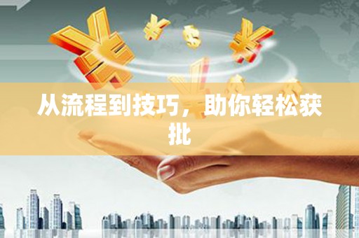 泰顺从流程到技巧，助你轻松获批