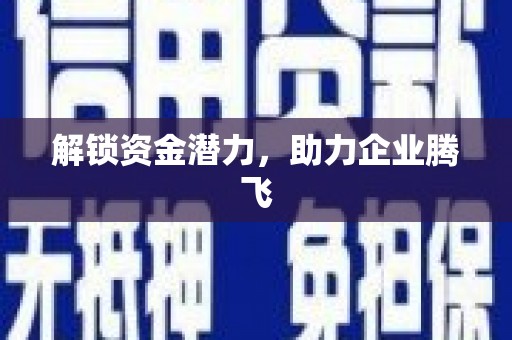 泰顺解锁资金潜力，助力企业腾飞