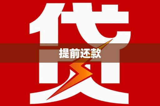 泰顺提前还款