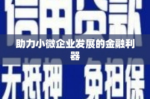泰顺助力小微企业发展的金融利器