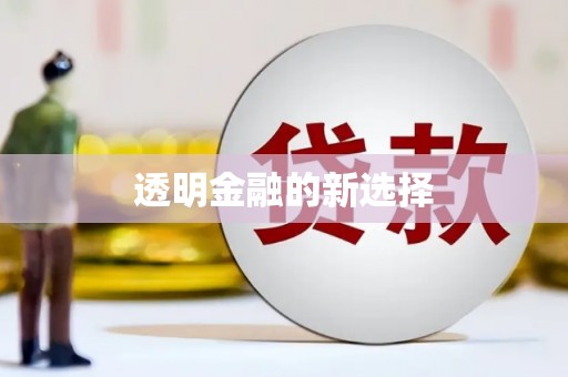 泰顺透明金融的新选择